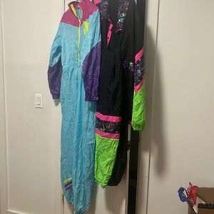 Used Halloween 80s family outfits